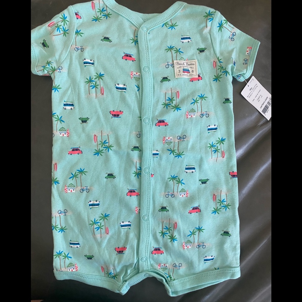 18 month carters snap up romper